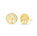Boma 14K Gold Tree of Life Stud Earrings