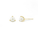 Boma 14K Gold Parel Pearl Stud Earrings