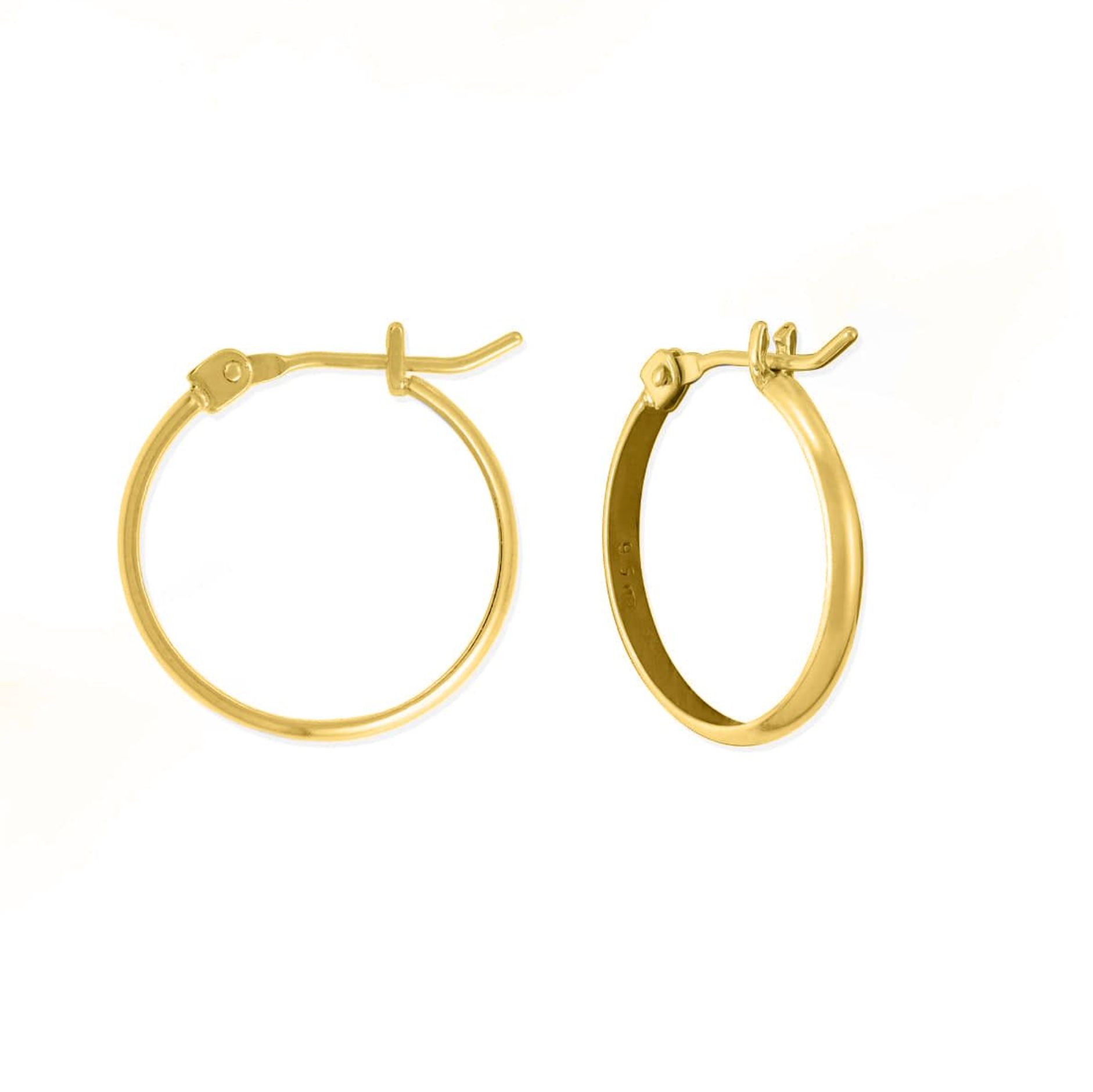 Boma 14K Gold Hoop Earring