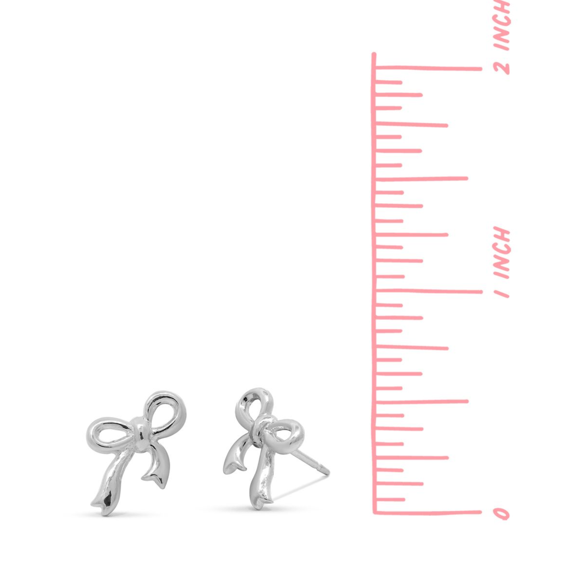 Boma 14K Gold Bow Tie Ribbon Stud Earrings