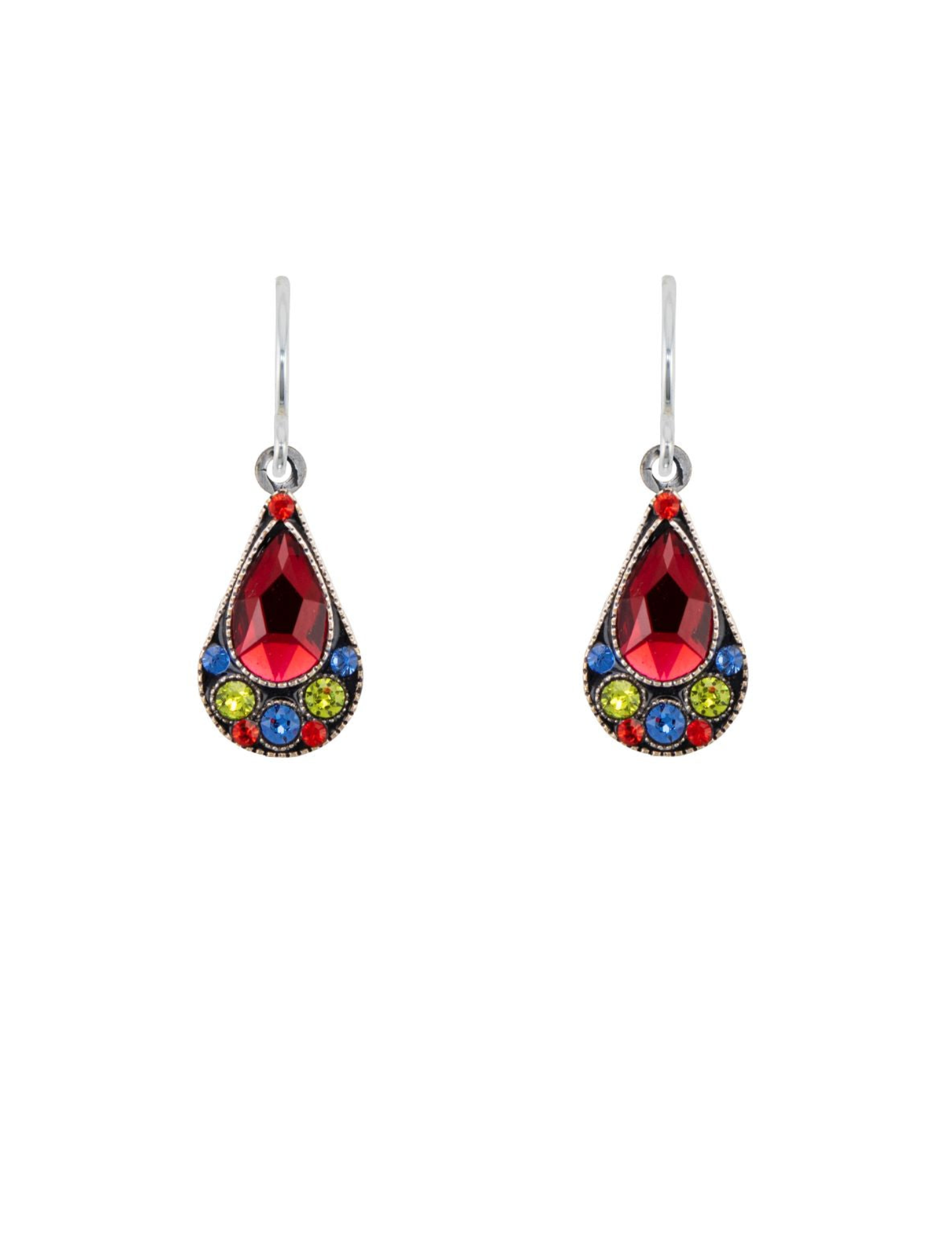 Firefly Simple Drop Earring - Scarlet