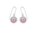 BOMA Moari Spiral Dangles with Pink Mother of Pearl