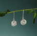 Boma Moari Spiral Dangles with Mother of Pearl