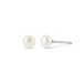 Boma Sterling Silver Post Earrings - Pearl