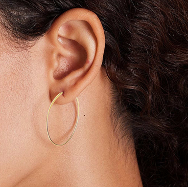 Boma 14K Gold Aiko 1.2" Hoop Earrings
