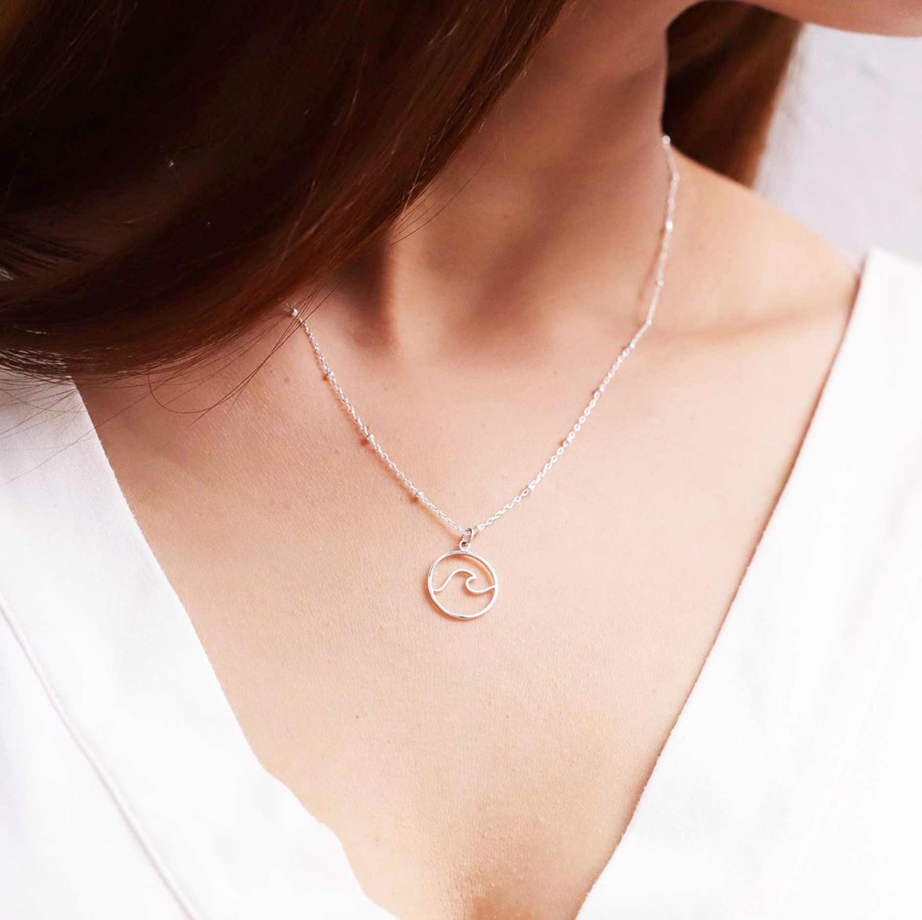 Boma Elements Water Wave Necklace