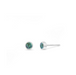 Boma Sterling Silver Round Abalone Stud Earrings
