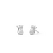 BOMA Minimal Cat Earring Studs