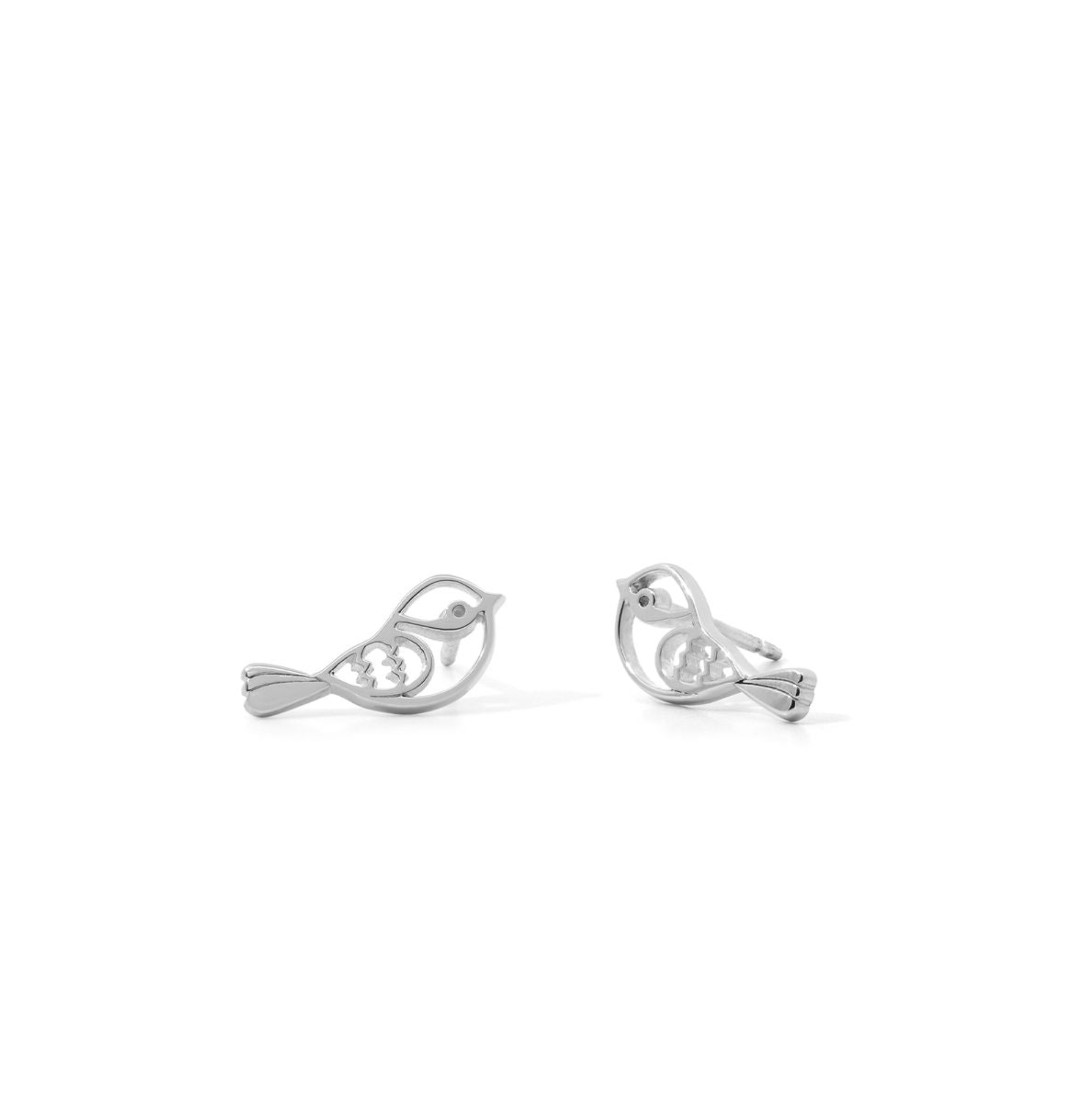 BOMA Robin Bird Outline Earring Studs