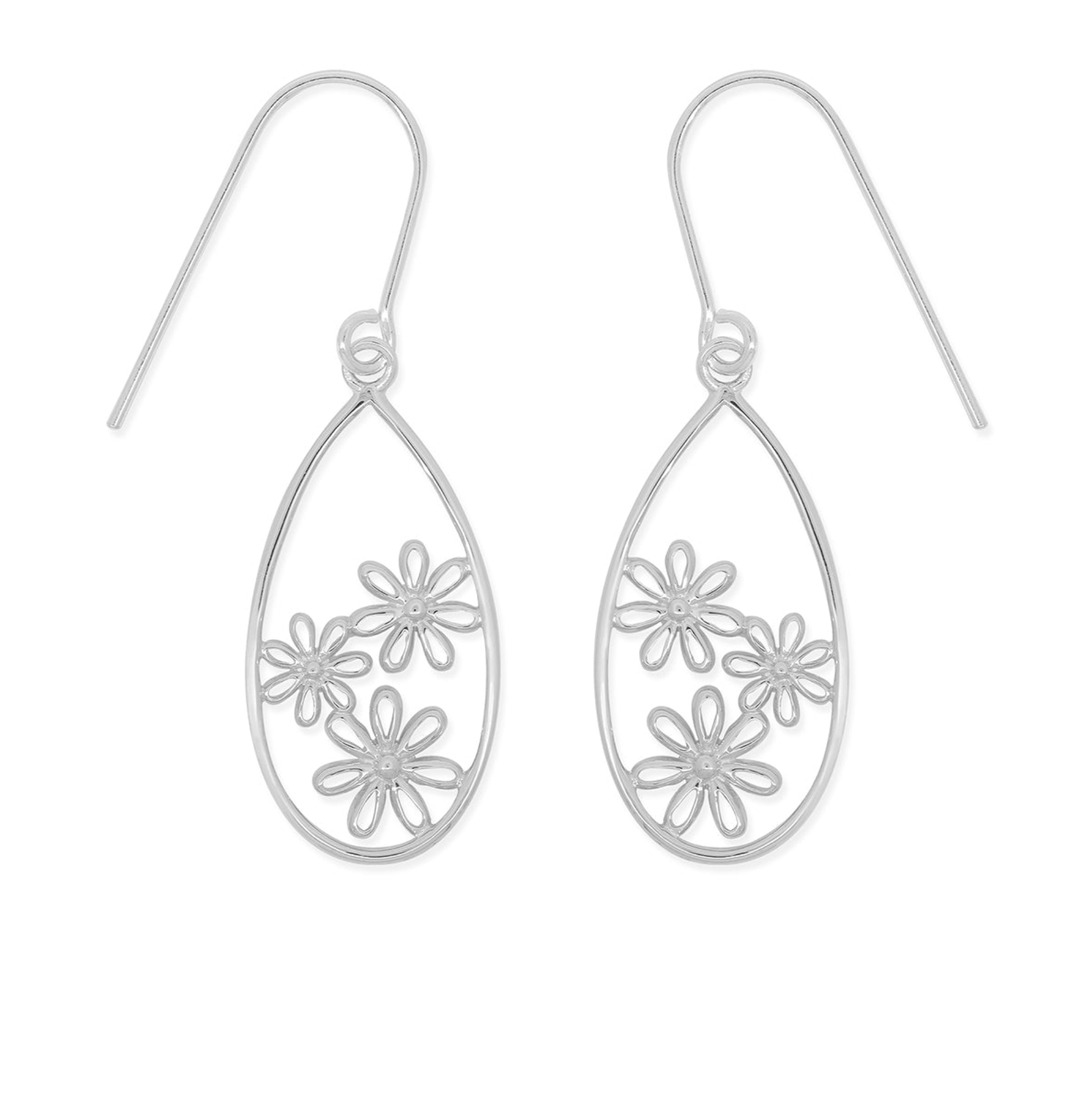 BOMA Floral Dangle Earrings