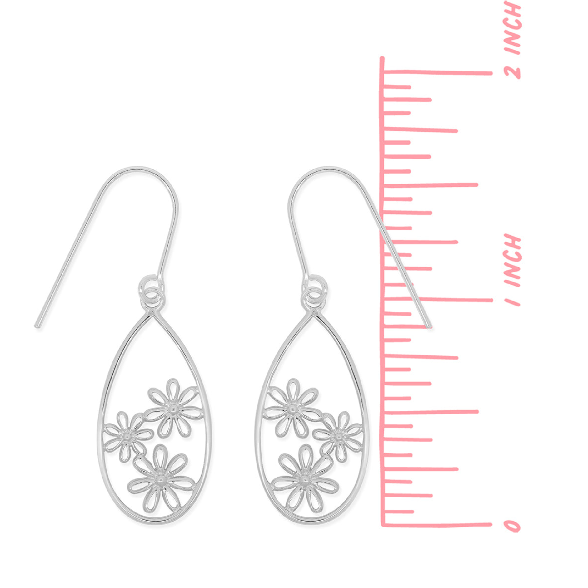 BOMA Floral Dangle Earrings