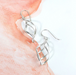 Boma Twisted Dangle Earrings - Silver