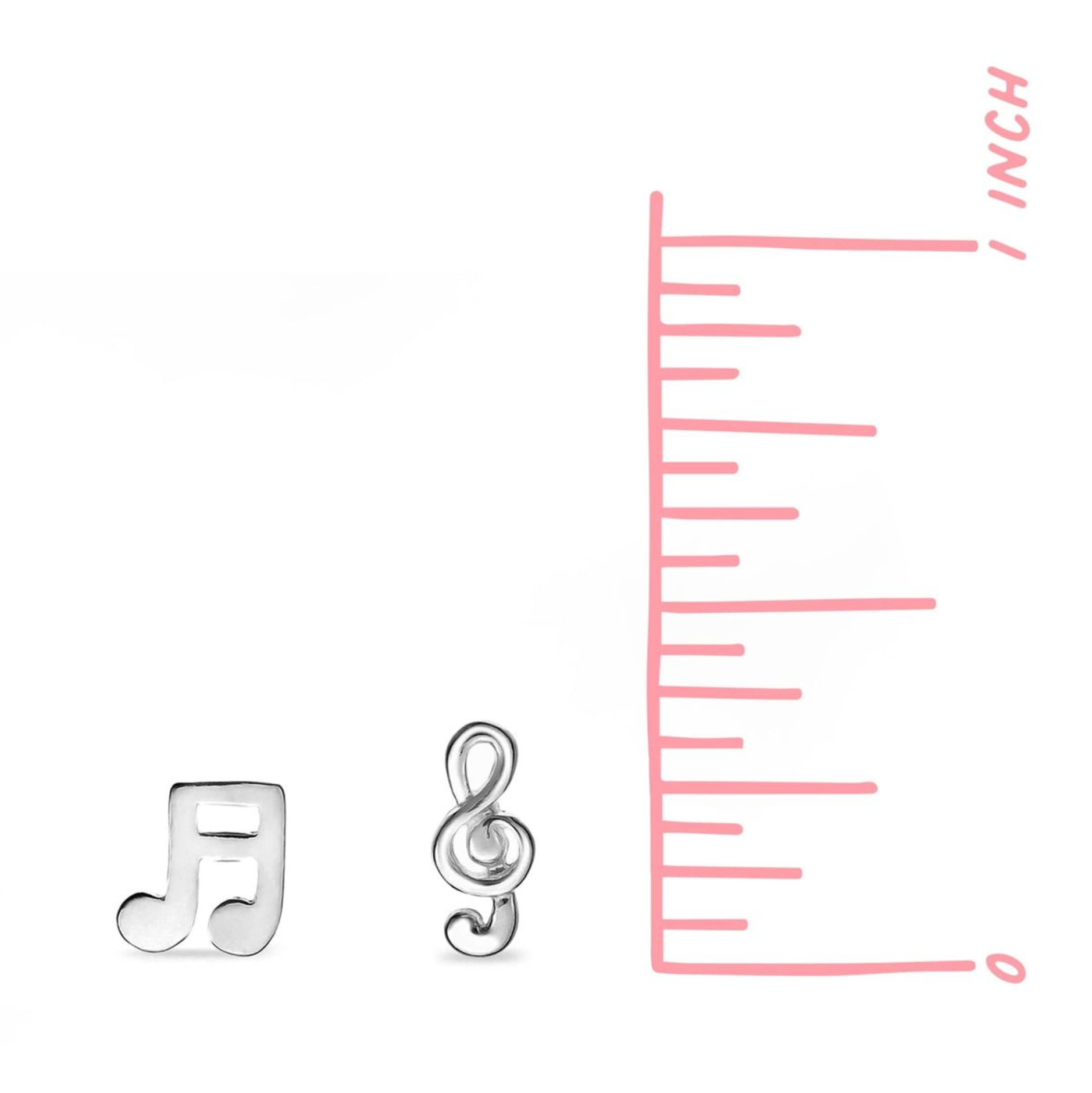 BOMA Musical Earring Studs