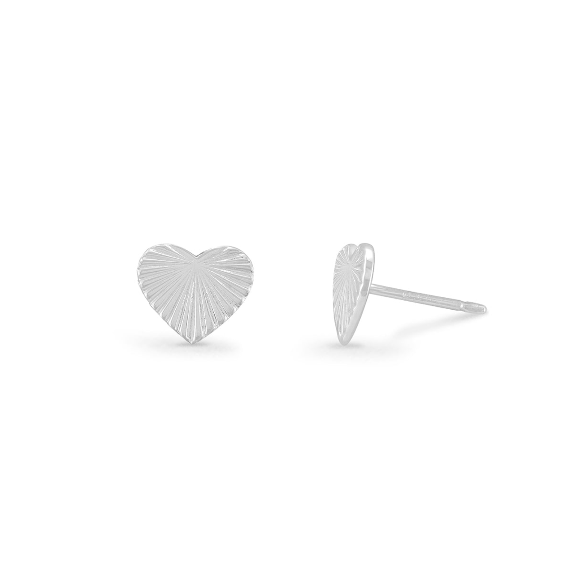 Boma Ava Heart Studs