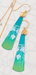 Holly Yashi Tula Earrings - Turquoise / Green