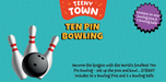 Teeny Town Probably The World's Smallest Ten Pin Bowling