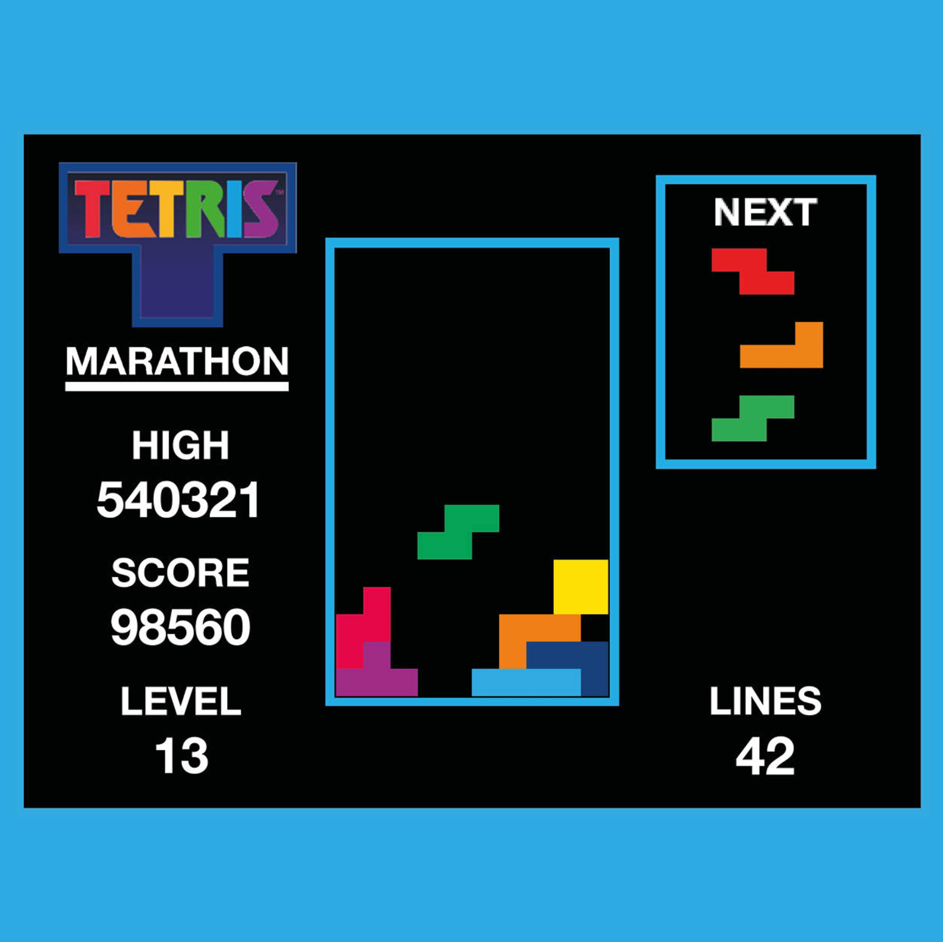 Tetris Arcade in a Tin