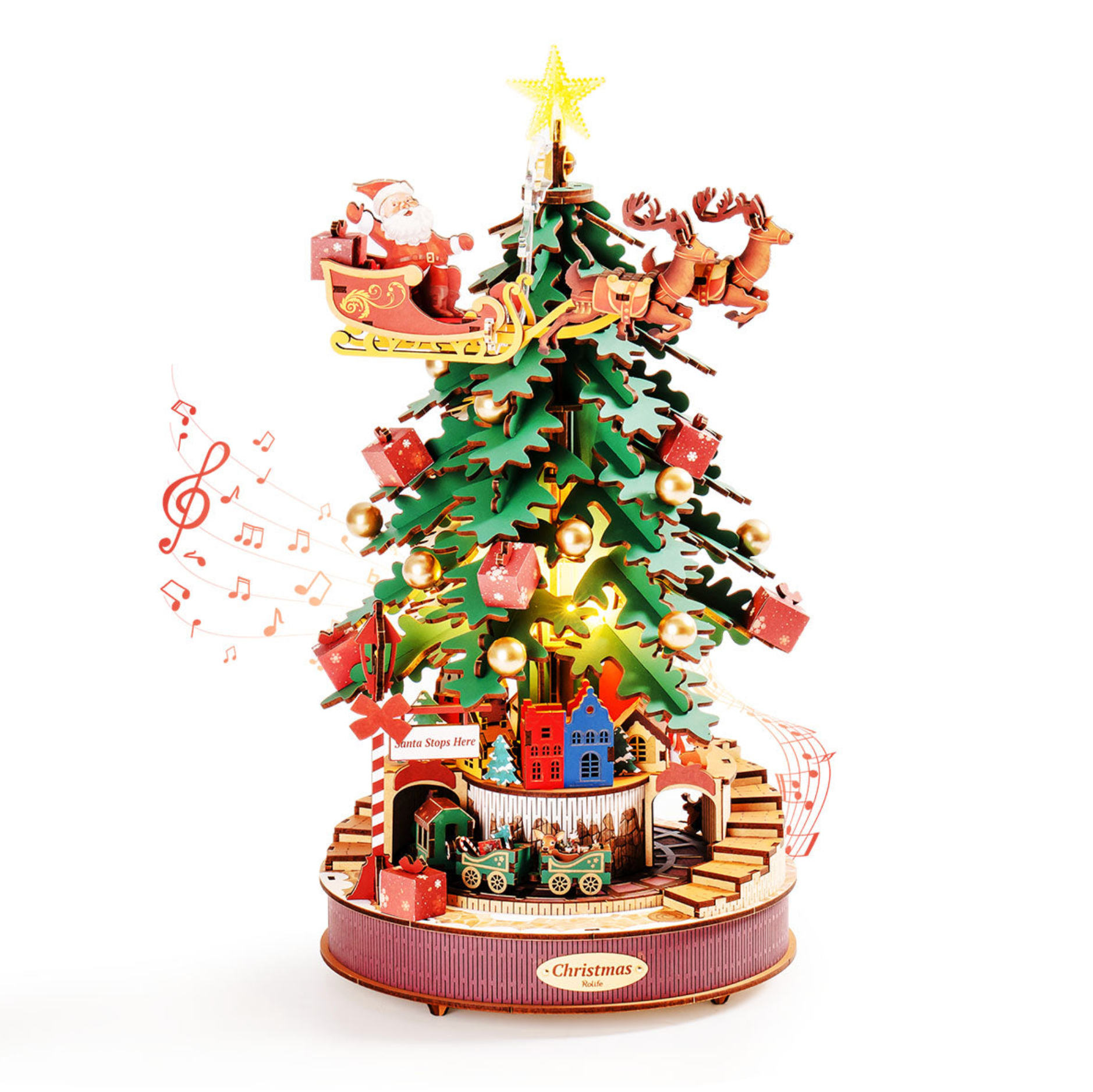 ROBOTIME Christmas Melody Tree Music Dreamer