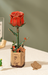 Rolife DIY Wooden Flower - Red Rose