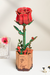 Rolife DIY Wooden Flower - Red Rose