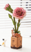 ROBOTIME DIY Wooden Flower - Pink Carnation