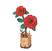 ROBOTIME DIY Wooden Flower - Red Camelia