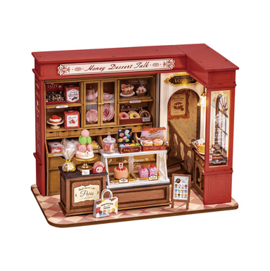 ROBOTIME Honey Dessert Talk DIY Miniature House