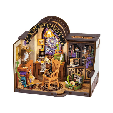 ROBOTIME The Magic Study DIY Miniature House