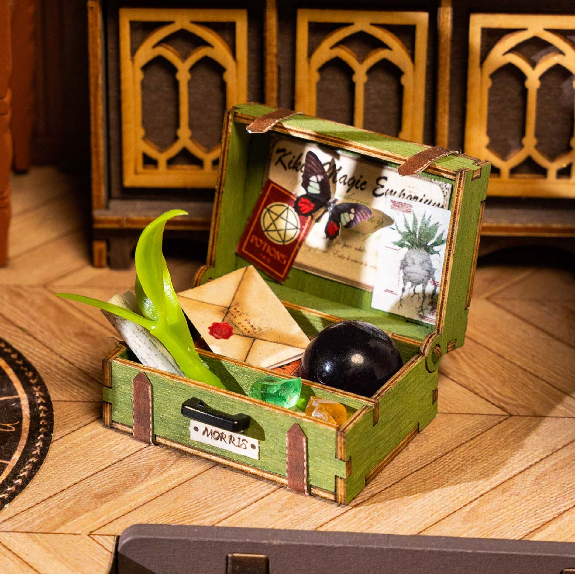 ROBOTIME The Magic Study DIY Miniature House