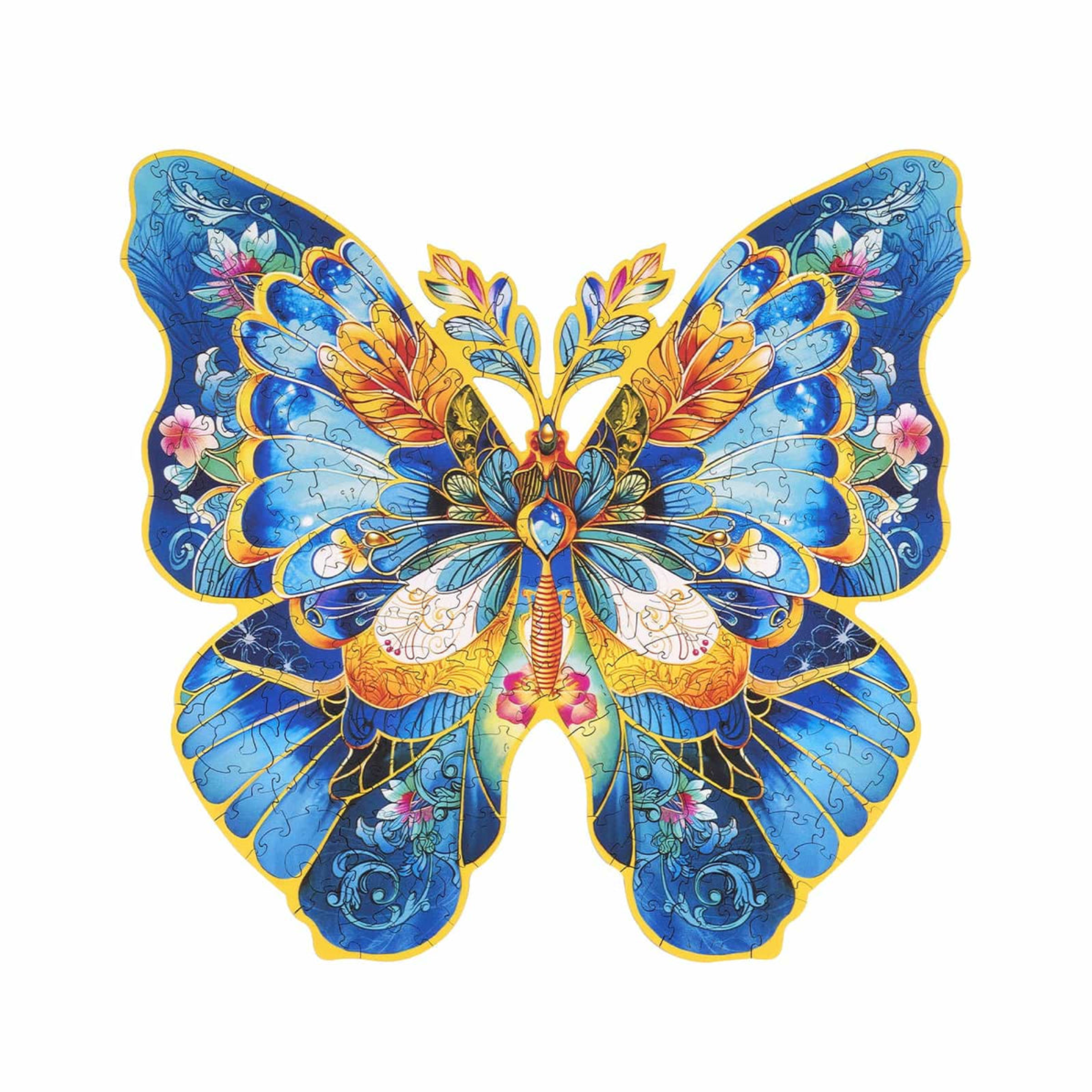ROBOTIME Morpho Helena Wooden Jigsaw Puzzle - 200 Pieces