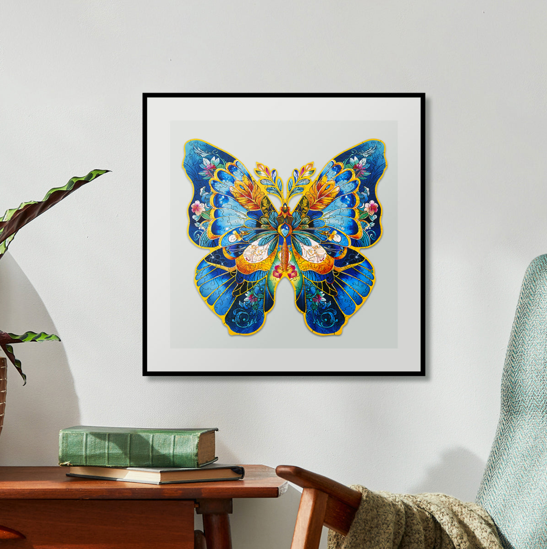 ROBOTIME Morpho Helena Wooden Jigsaw Puzzle - 200 Pieces