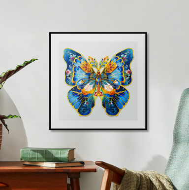 ROBOTIME Morpho Helena Wooden Jigsaw Puzzle - 200 Pieces