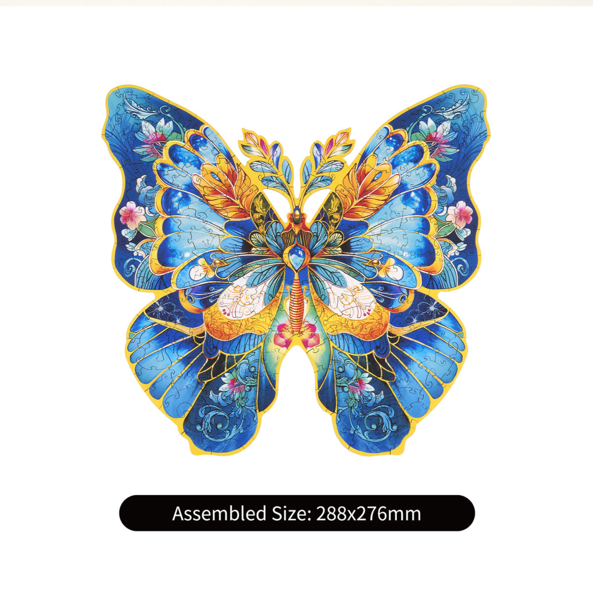 ROBOTIME Morpho Helena Wooden Jigsaw Puzzle - 200 Pieces
