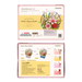 ROBOTIME Wooden Flower Basket DIY 3D Puzzle