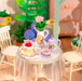 ROBOTIME Blooming Tea Garden DIY Miniature House - Super Creator