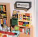 ROBOTIME Super Creator Fascinating Book Store DIY Miniature House Kit - Super Creator
