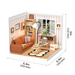 ROBOTIME Cozy Living Lounge Super Creator Miniature House - Super Creator