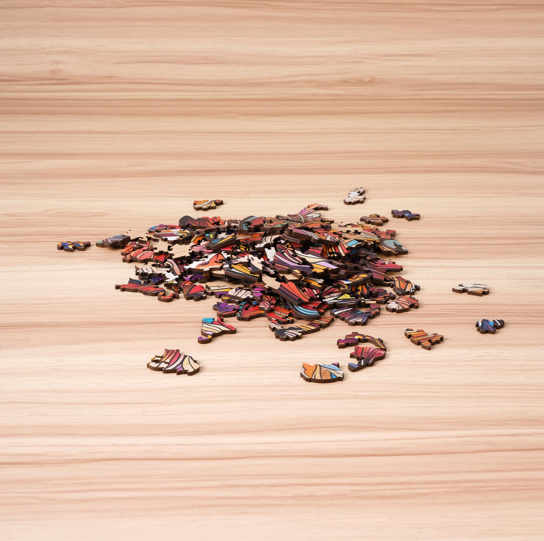 ROBOTIME Cat King Wooden Jigsaw Puzzle - 200 Pieces