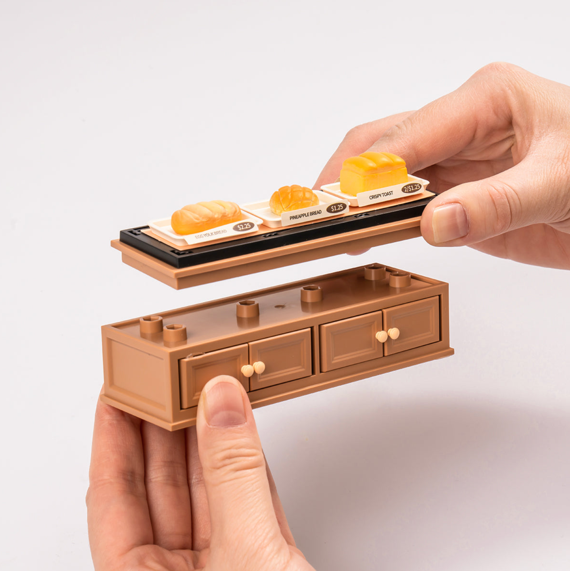 ROBOTIME Super Creator Golden Wheat Bakery DIY Miniature House Kit - Super Creator