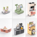 ROBOTIME Super Creator Double Joy Bubble Tea DIY Miniature House Kit - Super Creator