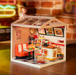 ROBOTIME Yum Yum Burgers DIY Miniature House - Super Creator