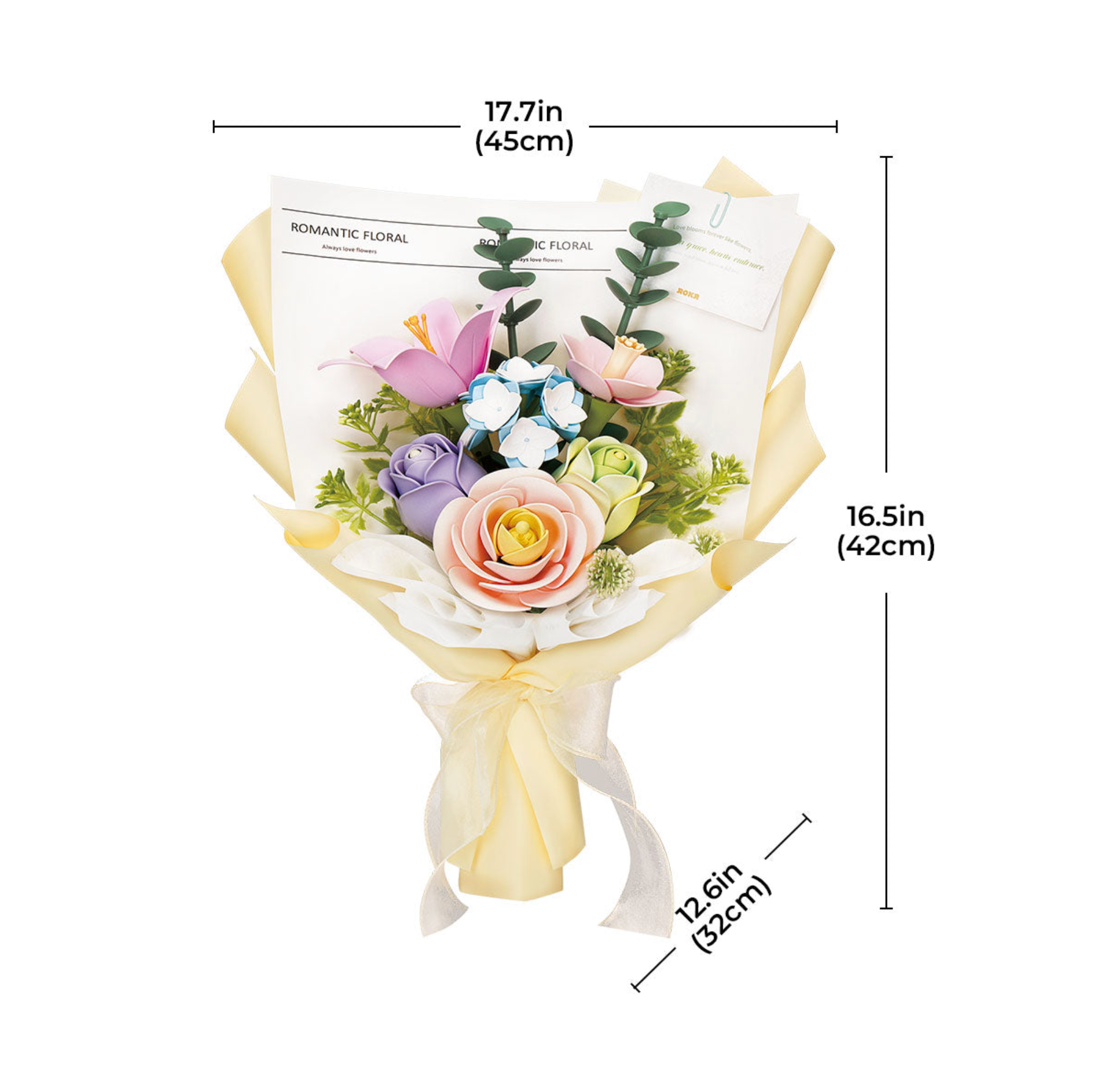 ROBOTIME Spring Time Bouquet DIY 3D Puzzle