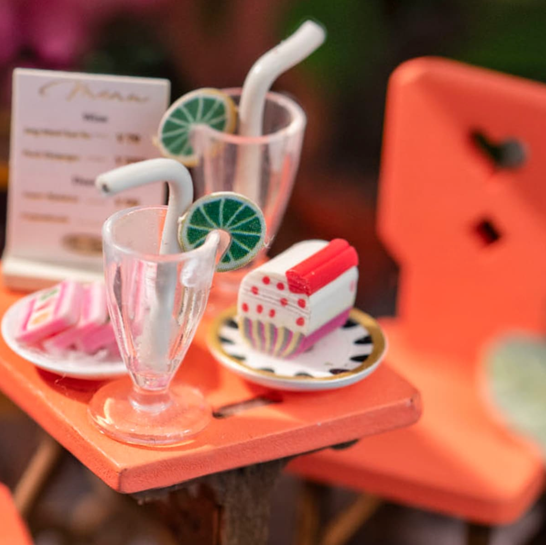 ROBOTIME Sea Holiday Restaurant DIY Miniature House