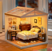 ROBOTIME Sweet Dream Bedroom DIY Miniature House - Super Creator