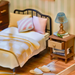 ROBOTIME Sweet Dream Bedroom DIY Miniature House - Super Creator