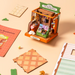 ROBOTIME The Muse Bookshop DIY Miniature House