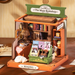 ROBOTIME The Muse Bookshop DIY Miniature House