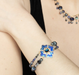 Holly Yashi Elizabeth Beaded Bracelet - Dark Indigo