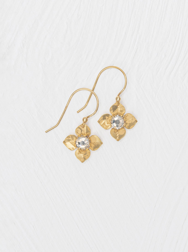 Holly Yashi Petite Fleur Earrings - Gold