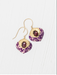 Holly Yashi Arabella Earrings - Vintage Burgundy